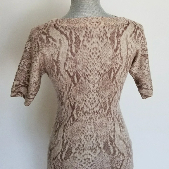 Loft Ann Taylor Wool Tan Sweater Dress  XS - Picture 8 of 8